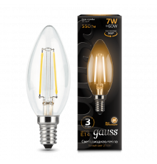 Лампа Gauss LED Filament Candle E14 7W 2700К