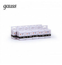 Лампа Gauss Elementary MR16 5.5W 3000К GU5.3 (3 лампы в упаковке) LED 1/40