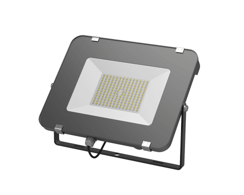 Прожектор светодиодный Gauss Qplus 50 W 4250 lm IP65 6500K графитовый серый