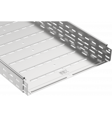 ESCA Лоток перфорированный 80х400х3000 RAL 9016 IEK