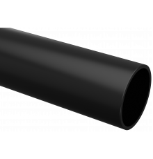 Труба гладкая жесткая ПНД d=25мм черная (25м) IEK