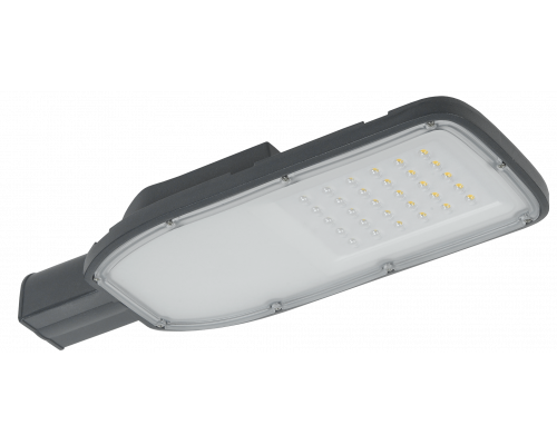 Светильник светодиодный ДКУ 1004-50Ш 3000К IP65 серый IEK