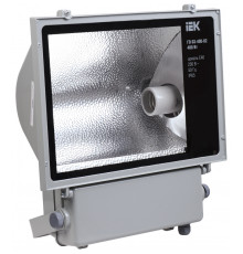 Прожектор металлогалогенный ГО03-400-02 асимметричный 400Вт E40 IP65 серый IEK