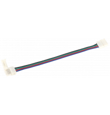 Коннектор 3шт RGB 10мм (разъем-15см-разъем) IEK