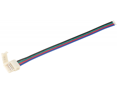 Коннектор 5шт RGB 10мм (15см-разъем) IEK