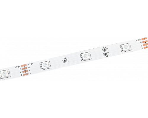 Лента светодиодная 3м LSR-5050RGB30-7,2-IP20-12В IEK