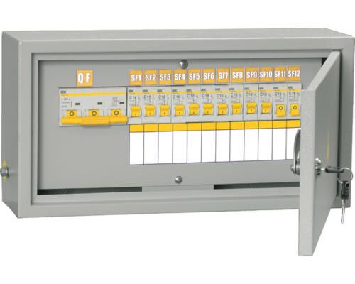 Щиток распределительный ОЩВ-3-63-12-0 36 УХЛ4 IP31 IEK  с доставкой по Санкт-Петербургу и по всей России.