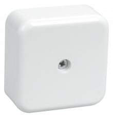 Коробка распаячная КМ41205-01 для открытой проводки 50х50х20мм белая IEK