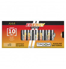 Батарейки Трофи LR03-10 box ENERGY POWER Alkaline