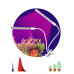 Светильник для растений на прищепке ЭРА FITO-20W-АLED красно-синего спектра 12 Вт