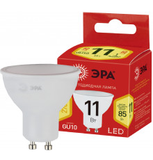 Лампочка светодиодная ЭРА RED LINE ECO LED MR16-11W-827-GU10 GU10 11Вт софит теплый белый свет