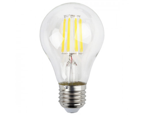 Лампочка светодиодная ЭРА F-LED A60-9W-840-E27 Е27 / Е27 9 Вт филамент груша нейтральный белый свет