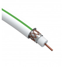 ЭРА Кабель коаксиальный SAT 703 B, 75 Ом, Cu/(оплётка Cu 75%), PVC, цвет белый, бухта 50 м