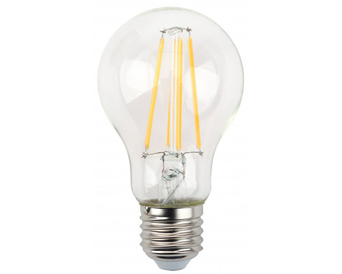 Лампочка светодиодная ЭРА F-LED A60-15W-827-E27 Е27 / Е27 15Вт филамент груша теплый белый свет
