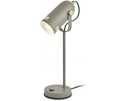 Настольный светильник ЭРА N-117-Е27-40W-GY серый