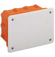 ЭРА Коробка распаячная KRT 120х92х45мм для твердых стен, саморез., крышка IP20