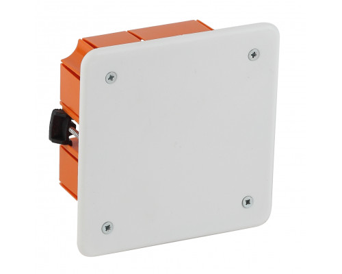 ЭРА Коробка распаячная KRP 92х92х45мм для полых стен саморез. пласт. лапки, крышка IP20