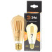 Лампочка светодиодная ЭРА F-LED ST64-7W-824-E27 gold E27 / Е27 7Вт филамент золотистый теплый белый свет  с доставкой по Санкт-Петербургу и по всей России.