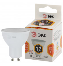 Лампочка светодиодная ЭРА STD LED MR16-12W-827-GU10 GU10 12 Вт софит теплый белый свет