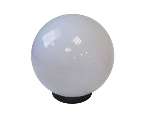 Садово-парковый светильник ЭРА НТУ 02-100-301 шар опаловый на опору / кронштейн IP44 Е27 max100Вт d300mm