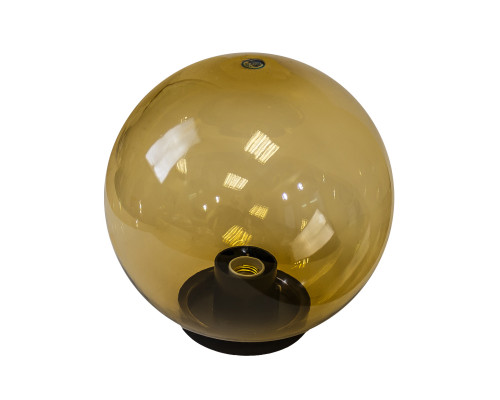 Садово-парковый светильник ЭРА НТУ 01-60-253 шар золотистый на опору / кронштейн IP44 Е27 max60Вт d250mm