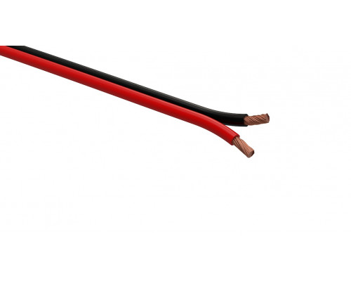 Акустический кабель ЭРА 2х2,5 мм2 красно-черный, 100м