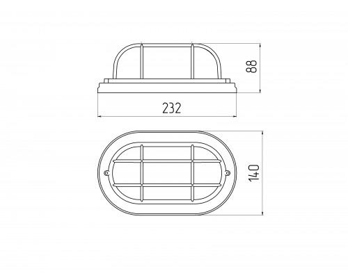 Светильник ЭРА НБО 04-60-012 Кантри дерево/стекло решетка IP54 E27 max 60Вт 232х140 овал клен