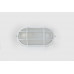Светильник ЭРА НБП 04-60-002 Акватермо алюминий/стекло решетка IP54 E27 max 60Вт 212х105 овал белый