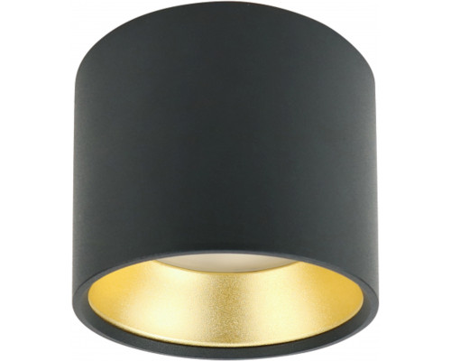 OL8 GX53 BK/GD Подсветка ЭРА Накладной под лампу Gx53, алюминий, цвет черный+золото