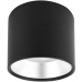 OL8 GX53 BK/SL Подсветка ЭРА Накладной под лампу Gx53, алюминий, цвет черный+серебро