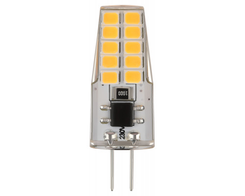 Лампочка светодиодная ЭРА STD LED-JC-2,5W-220V-SLC-827-G4 G4 2,5Вт силикон капсула теплый белый свет  с доставкой по Санкт-Петербургу и по всей России.