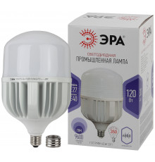 Лампа светодиодная ЭРА STD LED POWER T160-120W-6500-E27/E40 Е27 / Е40 120 Вт колокол холодный дневной свет