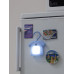 Ночник - светильник светодиодный ЭРА NLED-485-1W-SW-BU на батарейках с выключателем голубой