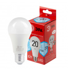 Лампочка светодиодная ЭРА RED LINE LED A65-20W-840-E27 R E27 / Е27 20 Вт груша нейтральный белый свет