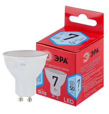 Лампочка светодиодная ЭРА RED LINE LED MR16-7W-840-GU10 R GU10 7 Вт софит нейтральный белый свет