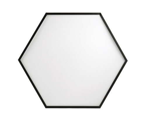 Светильник светодиодный Geometria ЭРА Hexagon SPO-121-B-40K-038 38Вт 4000К 4000Лм IP40 600*600*80 черный подвесной