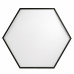 Светильник светодиодный Geometria ЭРА Hexagon SPO-121-B-40K-038 38Вт 4000К 4000Лм IP40 600*600*80 черный подвесной