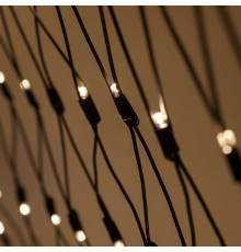 Гирлянда ЭРА ERAPS-SK3 светодиодная новогодняя сеть 1,5x2 м теплый белый свет 150 LED
