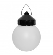 Светильник ЭРА НСП 01-60-003 подвесной Гранат полиэтилен IP44 E27 max 60Вт D150 шар белый