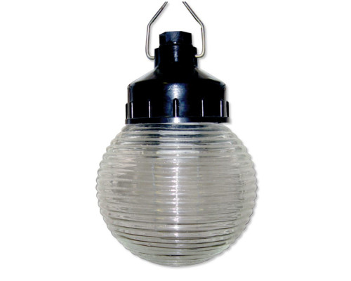 Светильник ЭРА НСП 01-60-003 подвесной Гранат стекло IP44 E27 max 60Вт D150 шар
