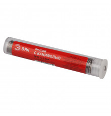 Припой ЭРА PL-PR01 для пайки с канифолью 16-17 гр. O 1.0 мм (Sn60 Pb40 Flux 2.2%)