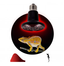 Инфракрасная лампа ЭРА ЭРА FITO-150W-НQ керамическая серии CeramiHeat модель RX для брудера, рептилий 150 Вт Е27