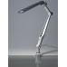 Настольный светильник ЭРА NLED-496-12W-S светодиодный на струбцине серебро