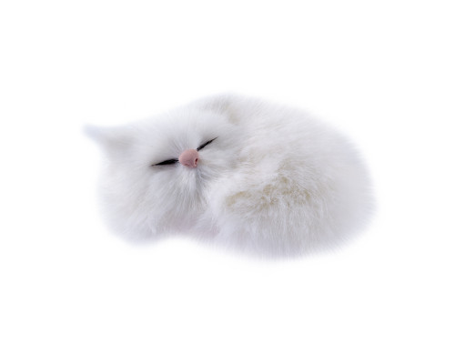 Ночник - светильник светодиодный ЭРА NLED-467-1W-W котик белый
