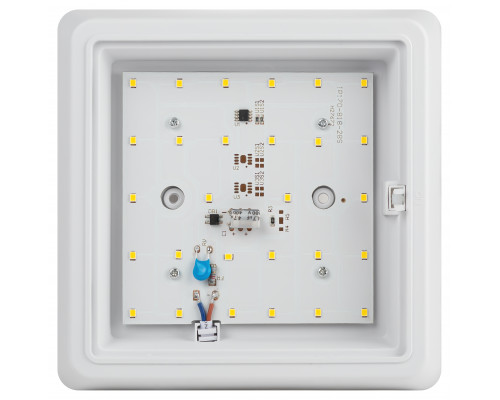 Светильник ЖКХ светодиодный ЭРА SPB-302-0-4K-15 IP40 15Вт 1200Лм 4000К квадрат накладной