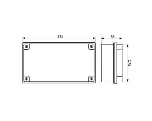 БАП для светильников ЭРА LED-LP-E120-1-240 универсальный до 120Вт 1час IP65