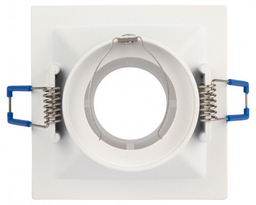 Встраиваемый светильник декоративный ЭРА KL102 WH MR16 GU5.3 белый