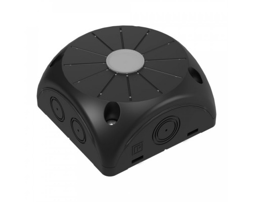 Коробка распределительная 60-0500-9005 для видеокамер двухкомпонентная безгалогенная (HF) черная 100х100х50 (20шт/кор) Промрукав