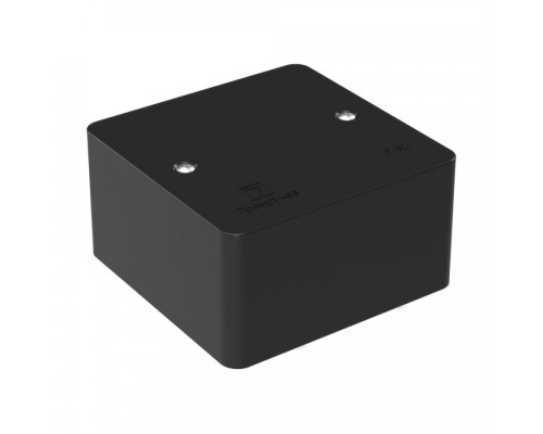 Коробка универсальная для кабель-канала 40-0460 безгалогенная (HF) черная 85х85х45 (152шт/кор) Промрукав