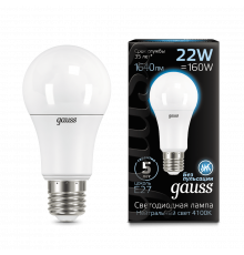 Лампа Gauss LED A70 22W E27 4100K